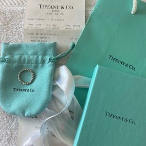 Tiffany & Co Sterling Sterling Silver Twist Ring